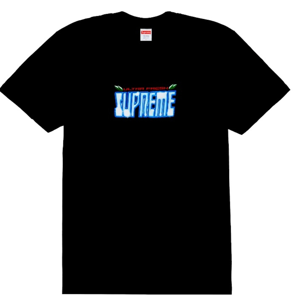 SUPREME 
Ultra Fresh Tee Black